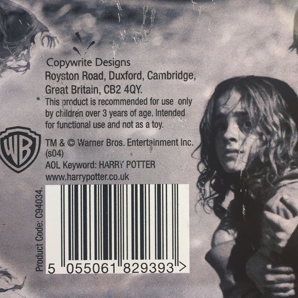 HARRY POTTER TIN BOX VINTAGE USED 7 1/2"L x 3 1/2 ' x 15/16" - Picture 15 of 15